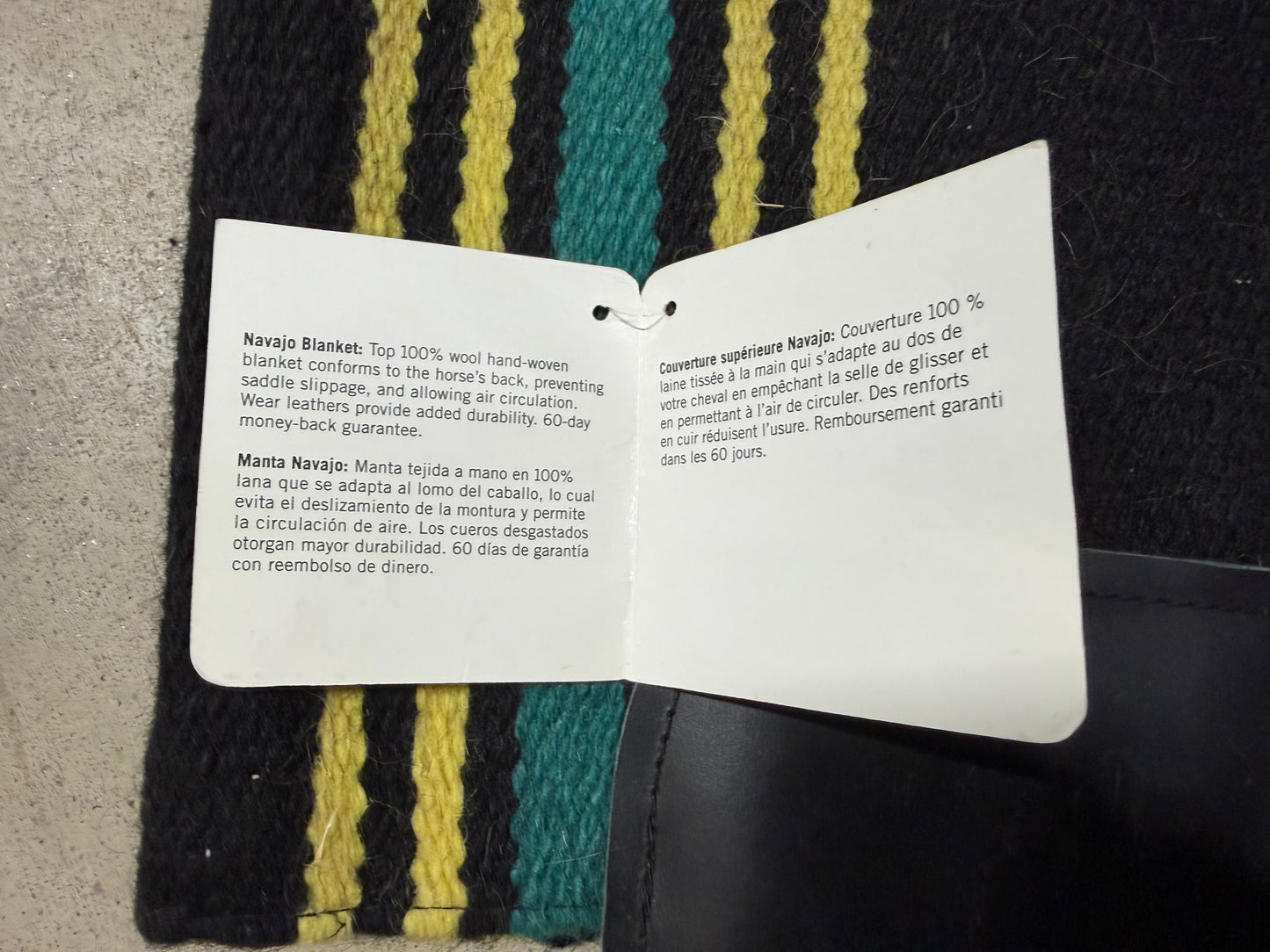 Professional Choice John Deere Saddle Blanket