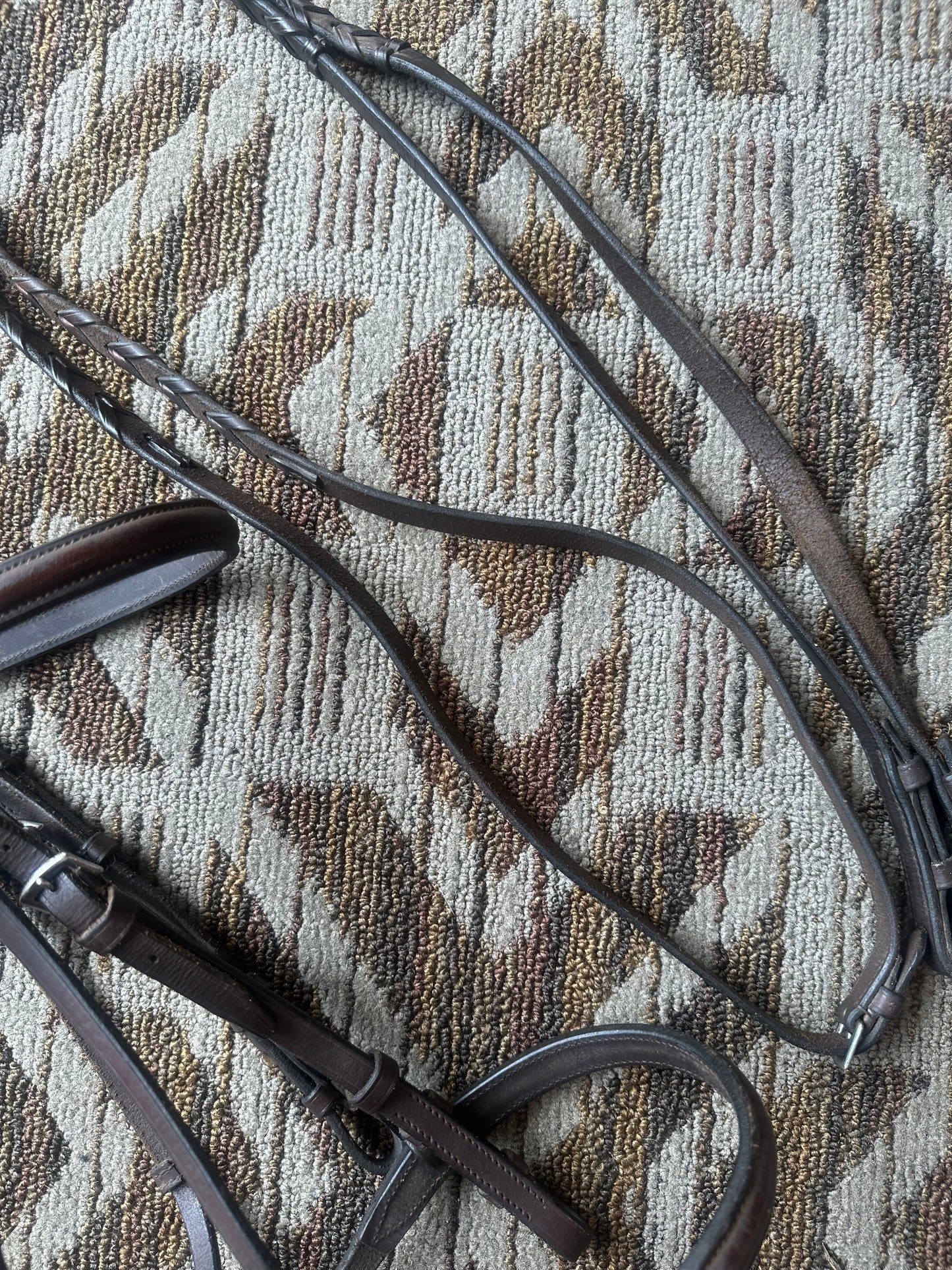 Brown Bridle w/ Matching Reins