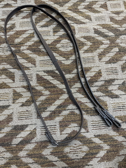 Brown Webbed Reins