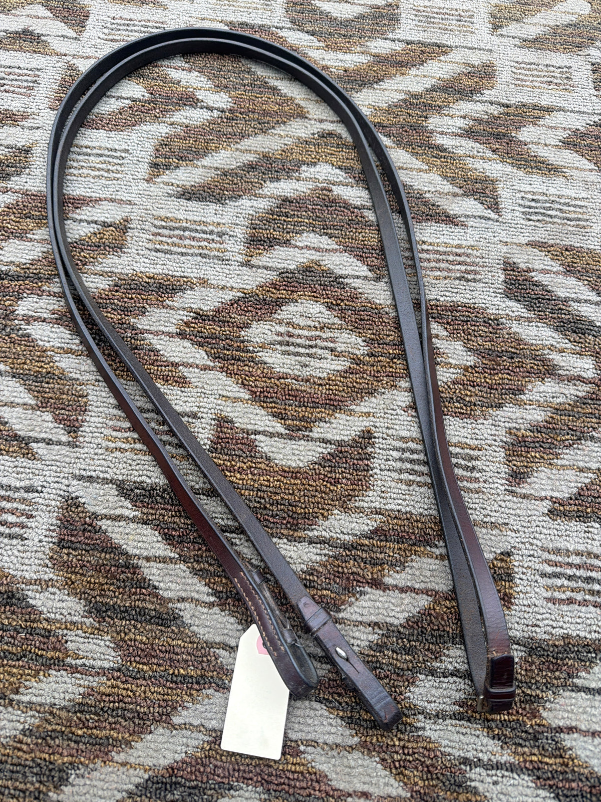 Soft Brown Flat Reins