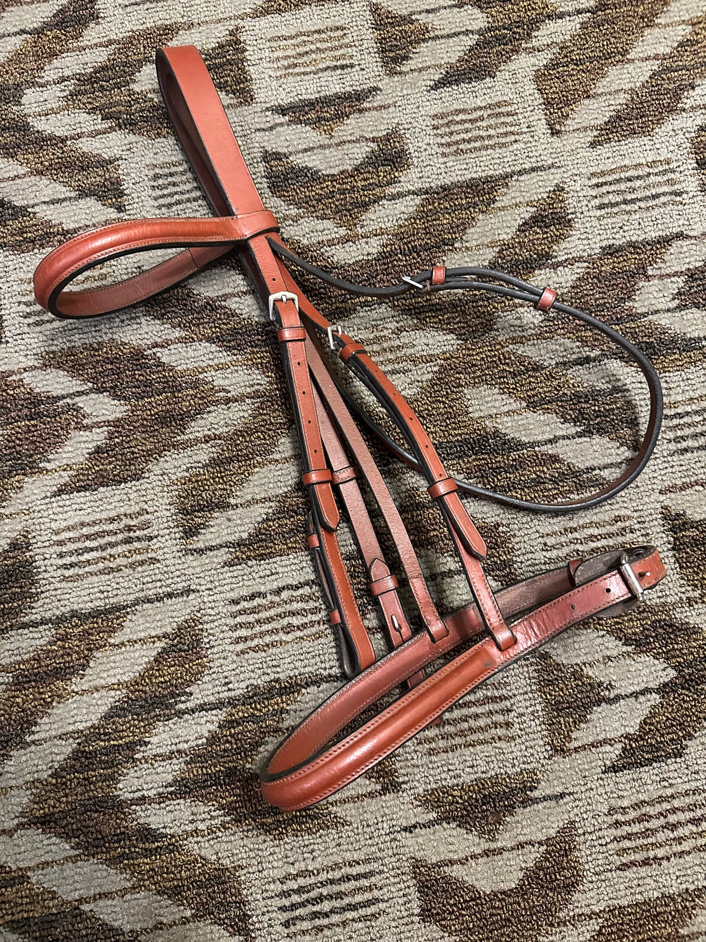 Red Leather Bridle