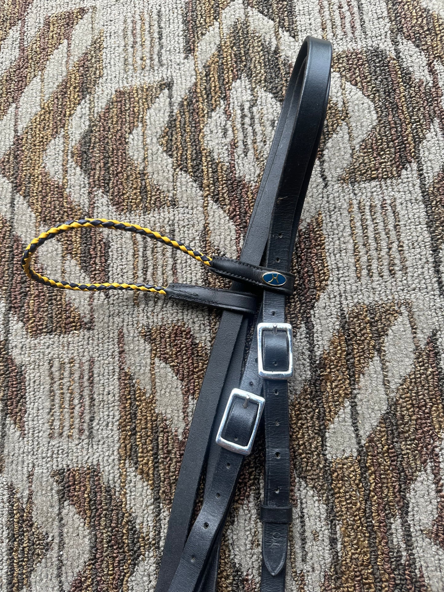 Black Bridle w/ Drop Noseband