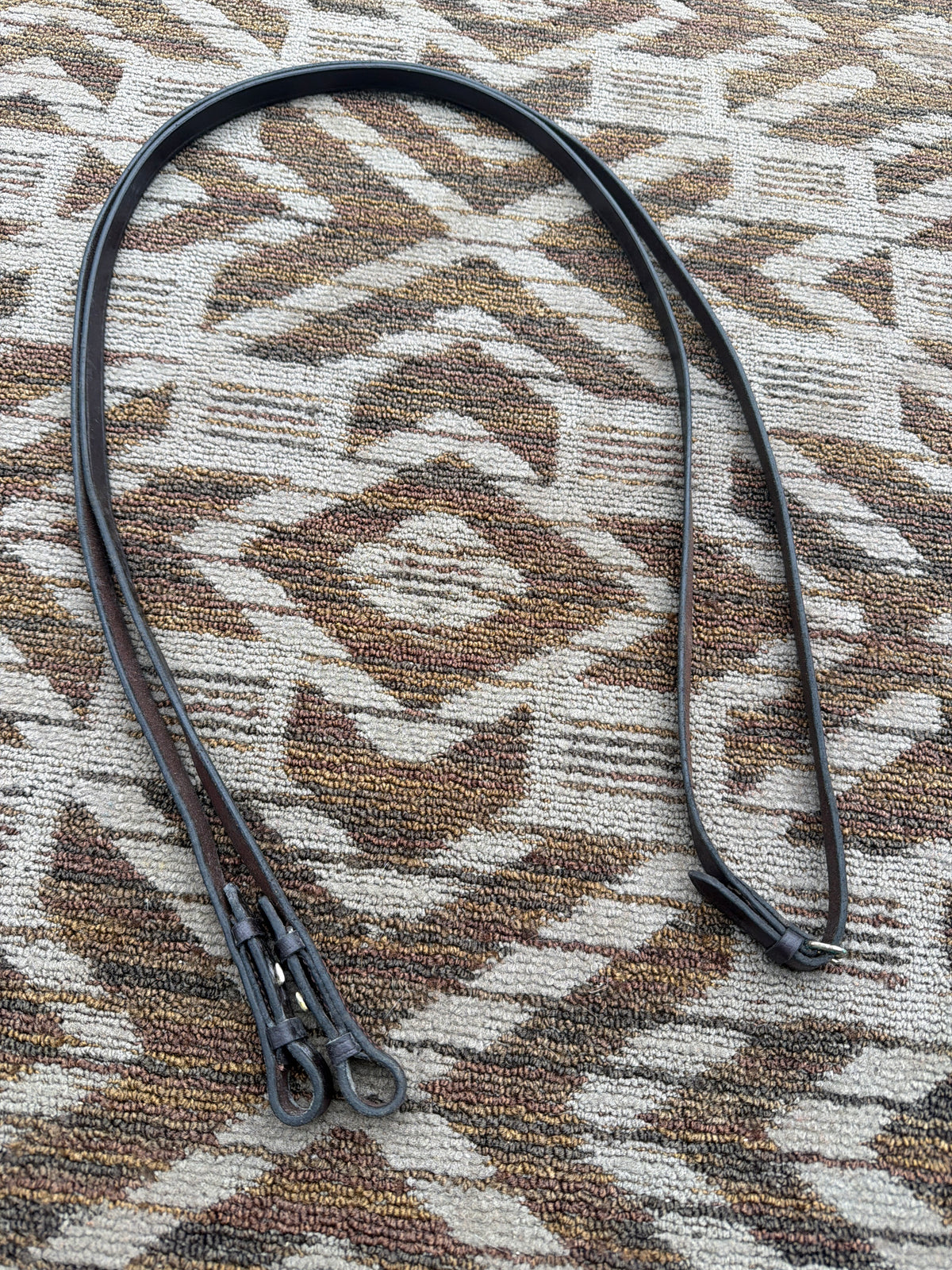 Brown Flat Reins