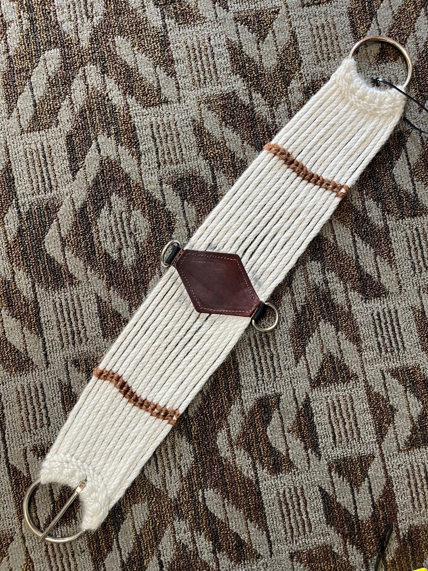 Rope Cinch w/ Leather - 32”