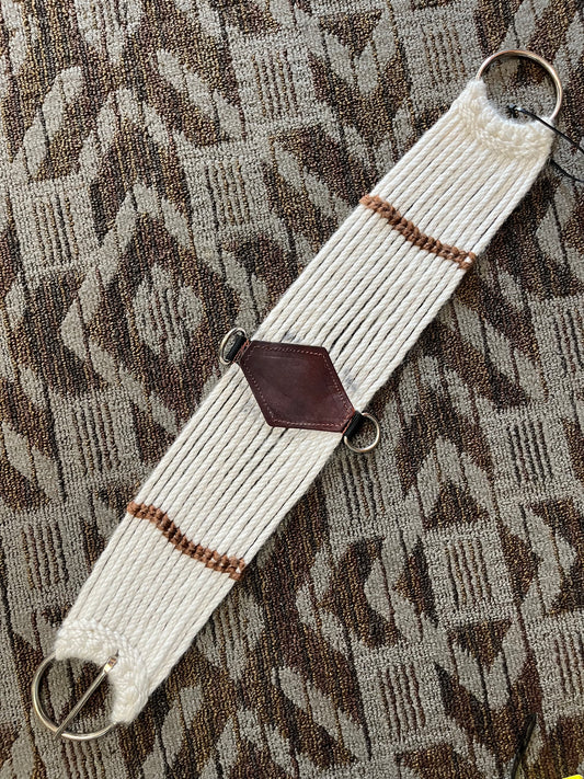 Rope Cinch w/ Leather - 32”