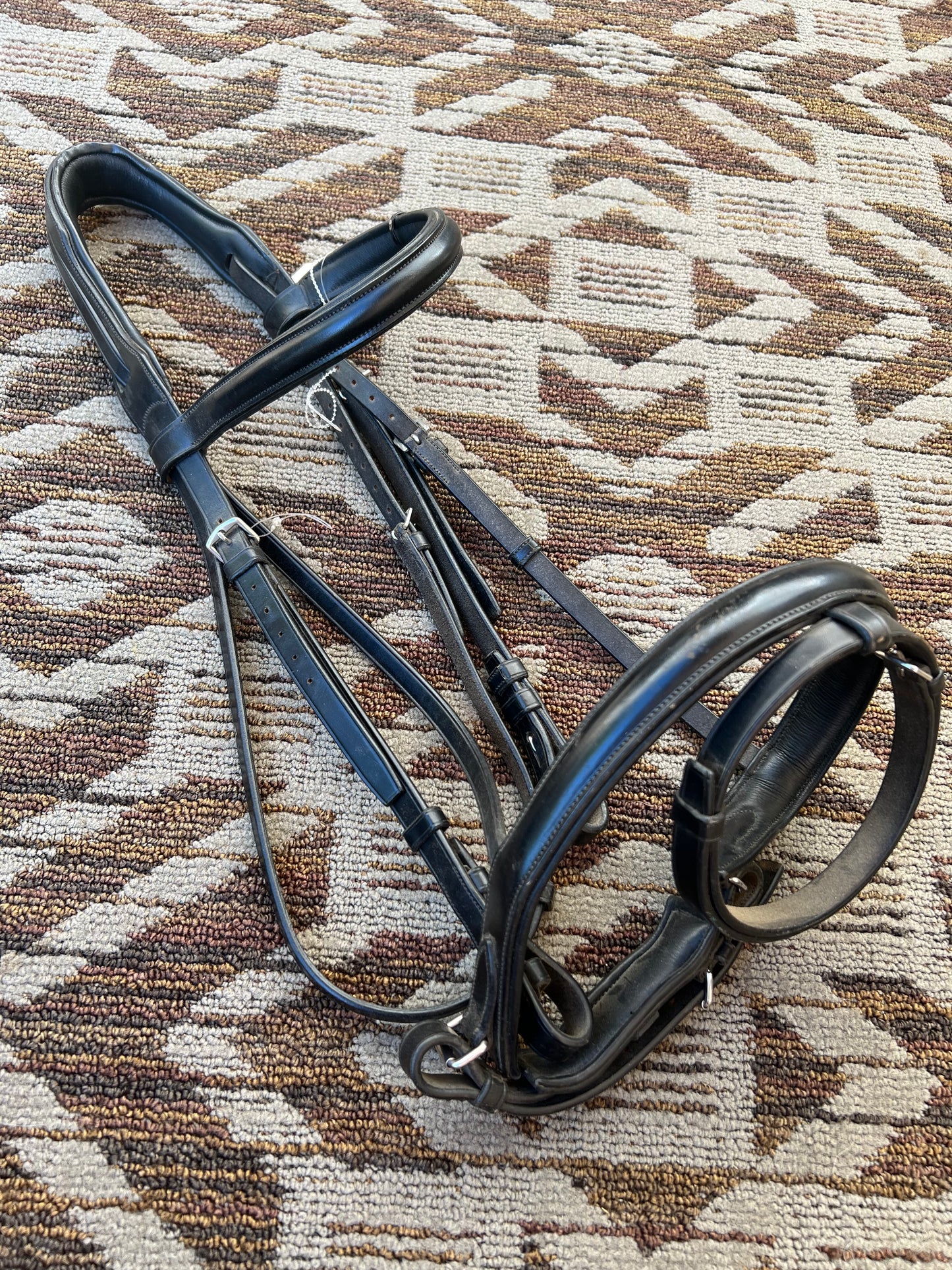Jeffries Padded Dressage Bridlw