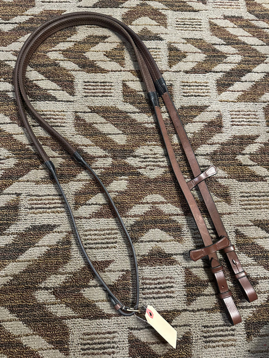 Kris Brown Rubber Reins w/ Stops