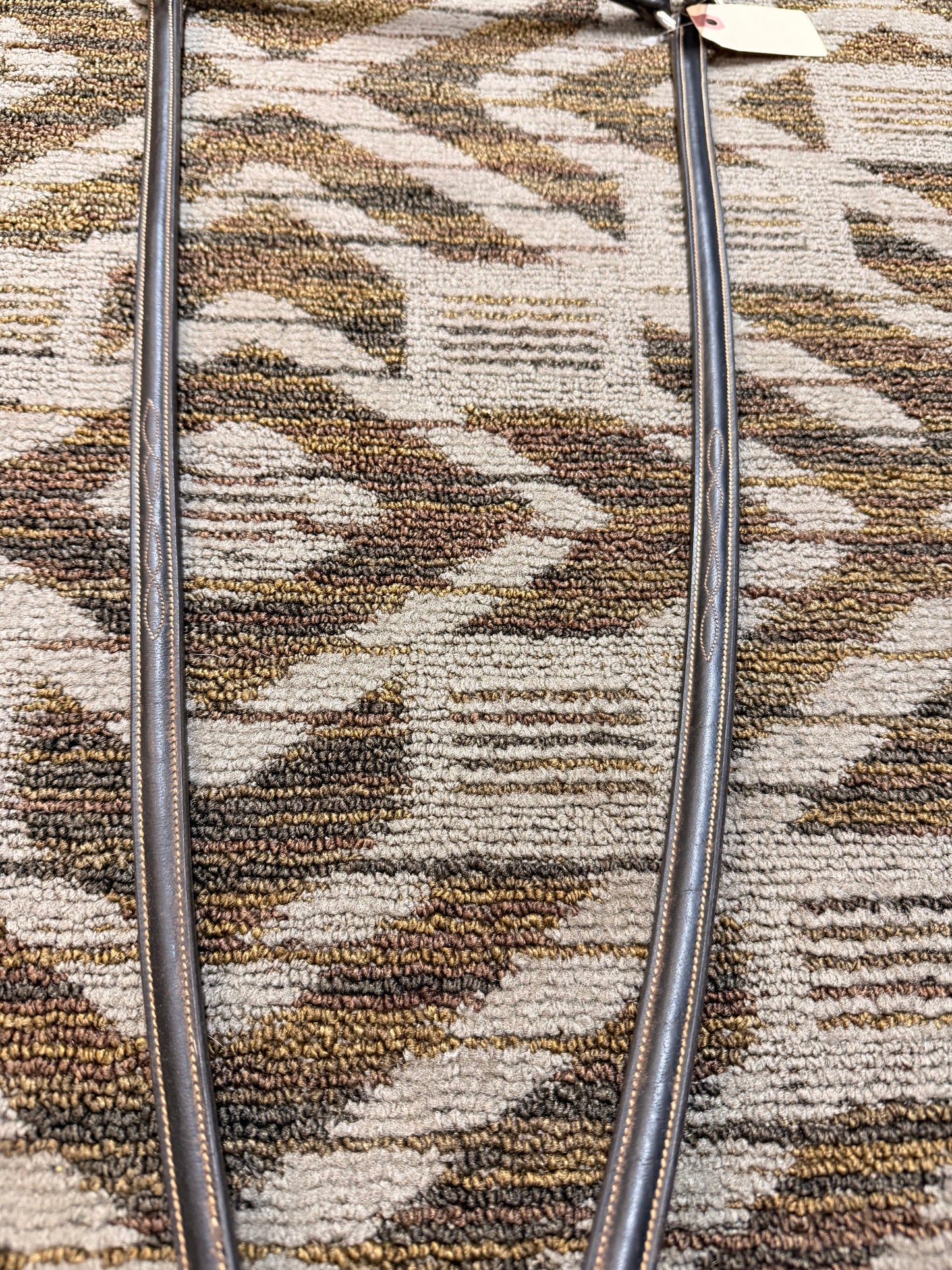 Dark Brown Fancy Stitched Breastplate