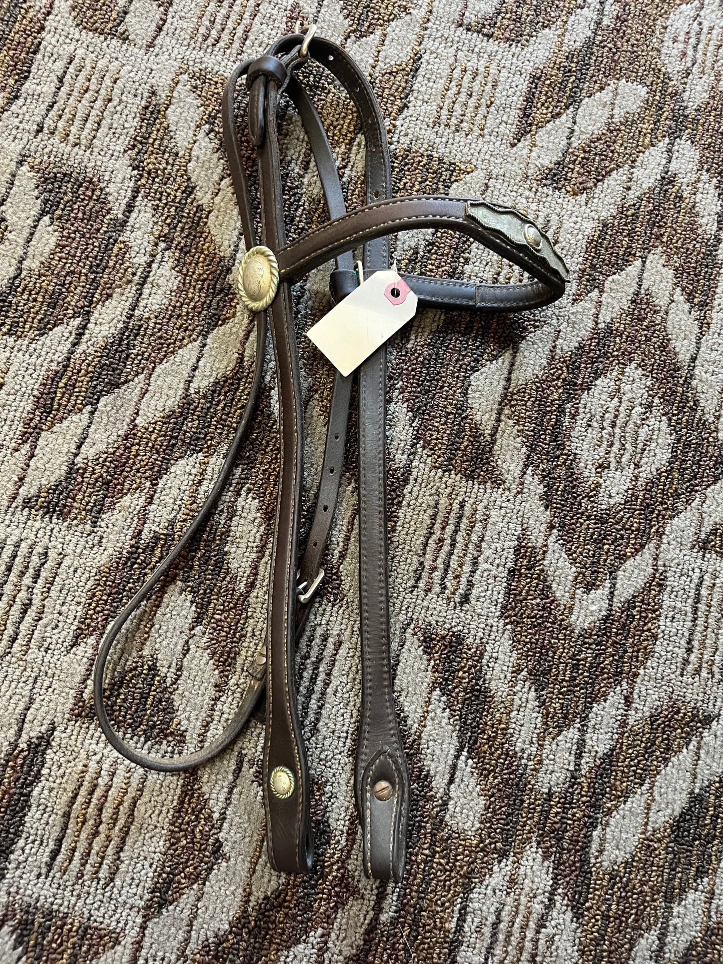 Show Headstall w/ Silver