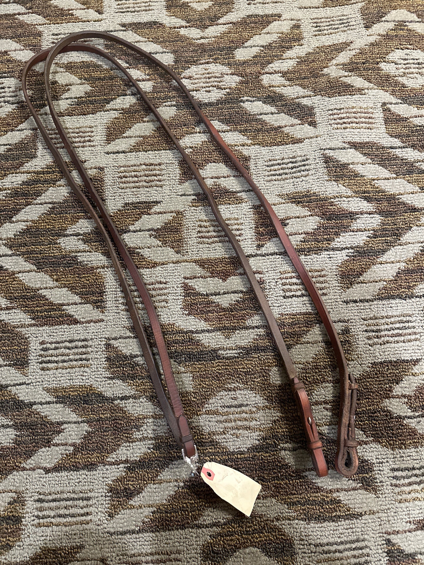 Leather Curb Reins
