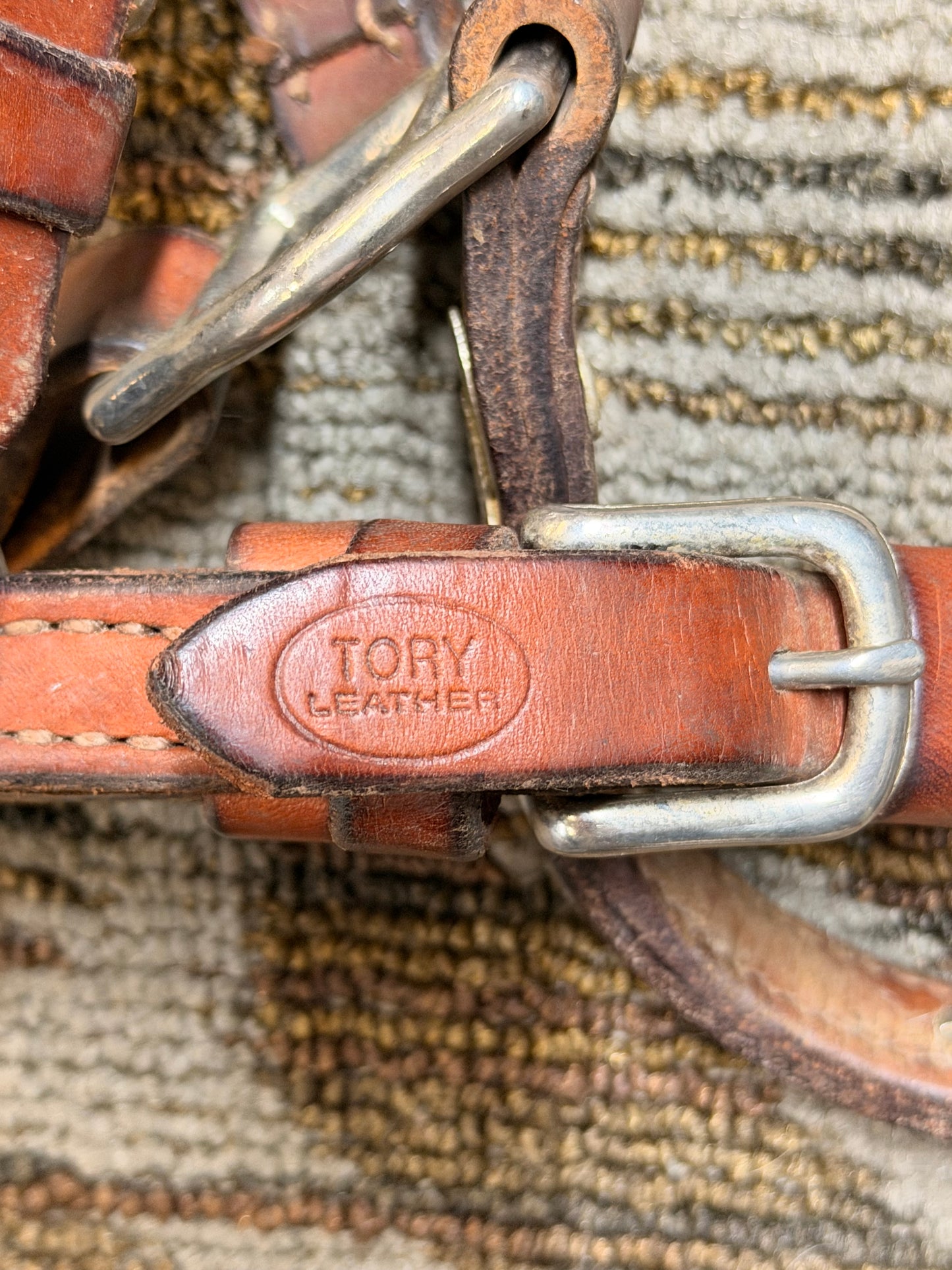 Tory Silver/Gold Show Halter
