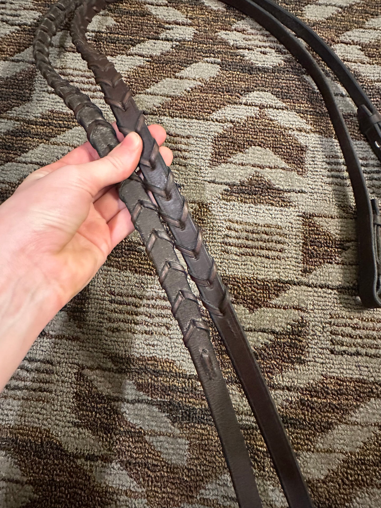Brown Laced Reins