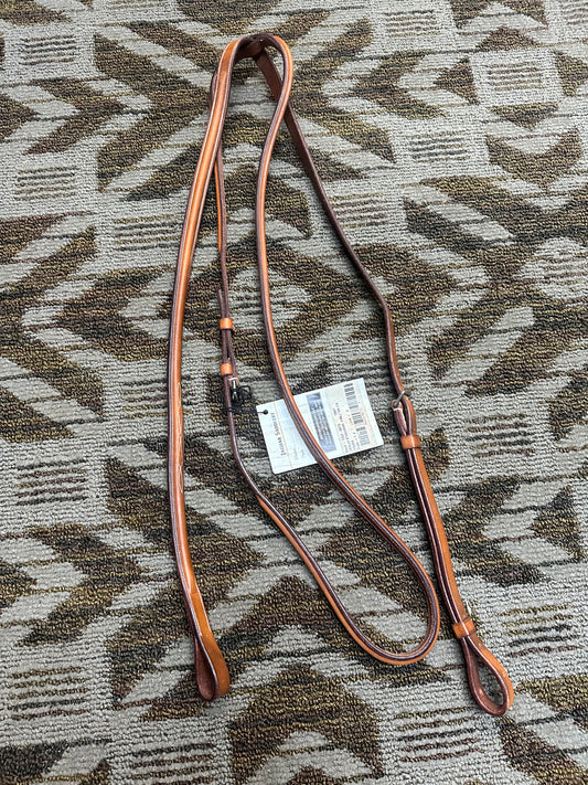 Jaguar Saddlery Chestnut Fancy Stitched Standing Martingales