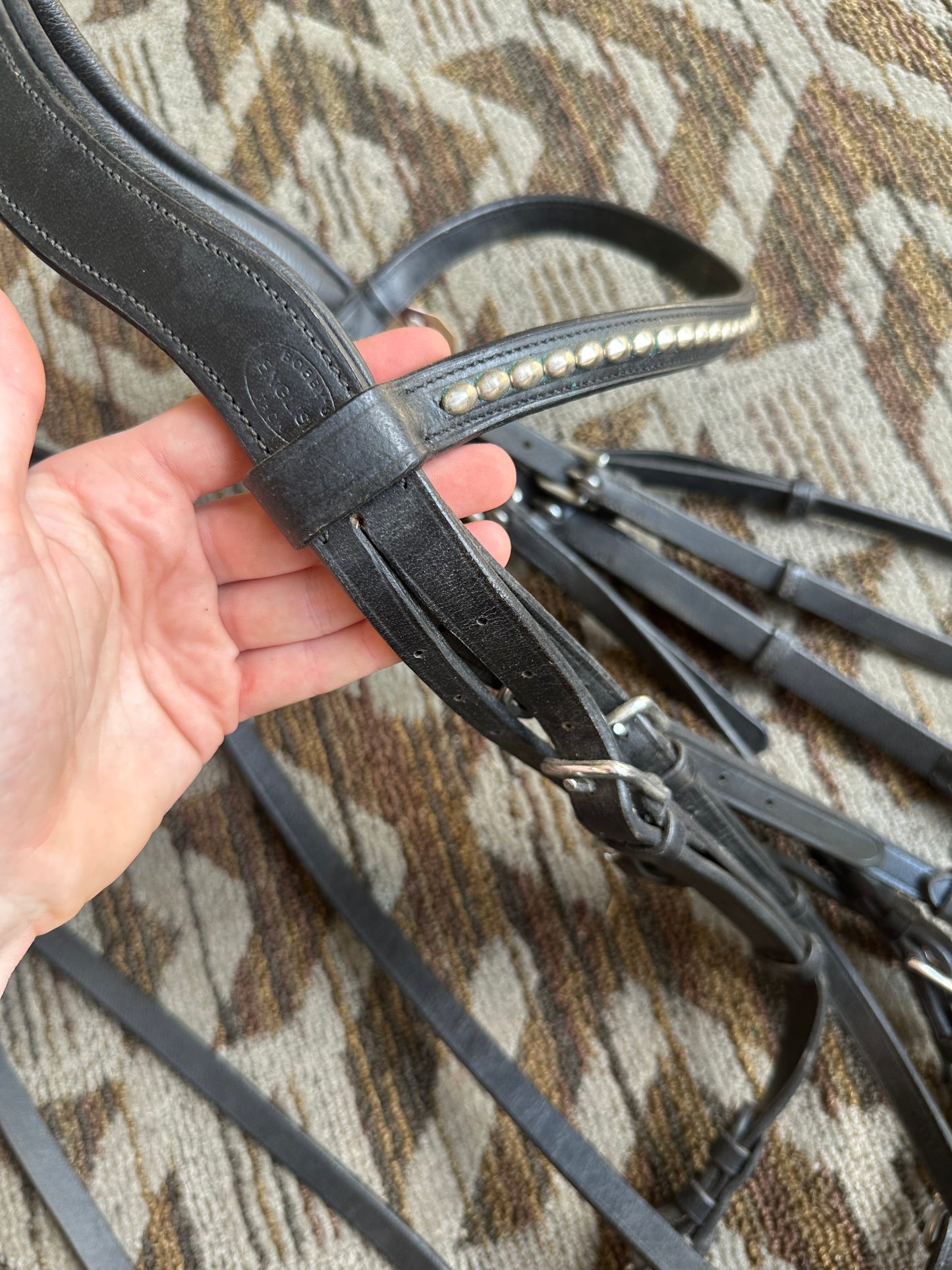 Bobby’s English Tack Double Bridle w/ Anatomical Crown