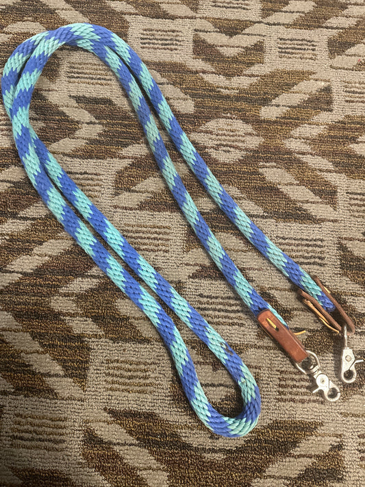 Blue Loop Reins