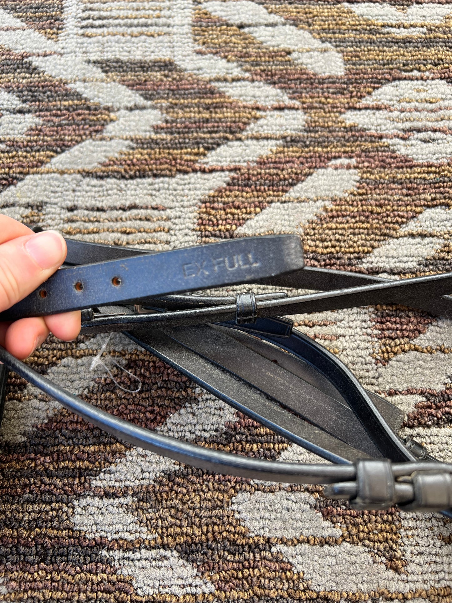 Jeffries Padded Dressage Bridle