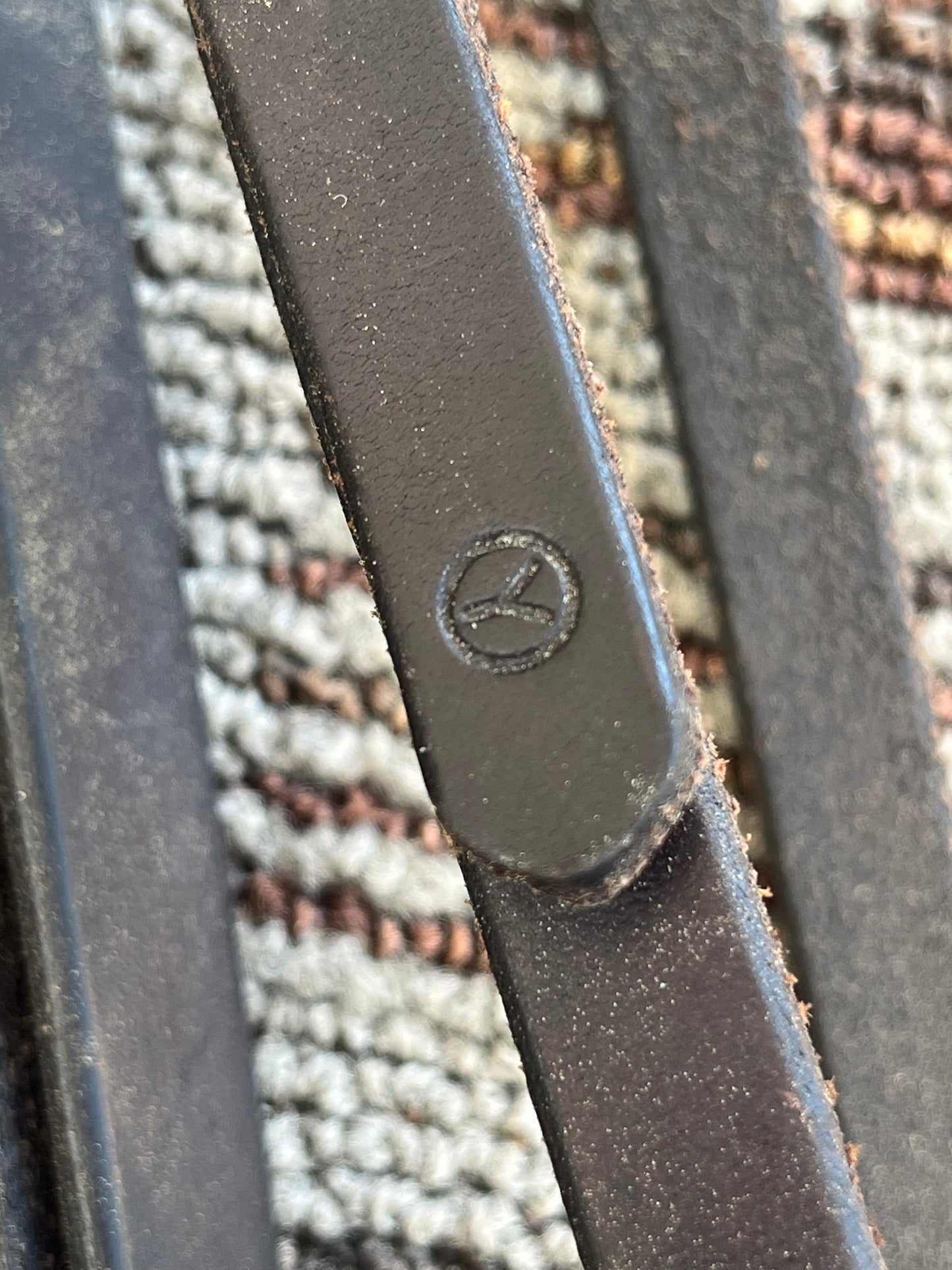 Circle Y Black Barco Headstall
