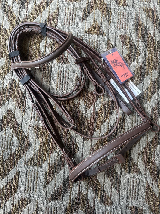 New VNK Bridle w/ Matching Reins