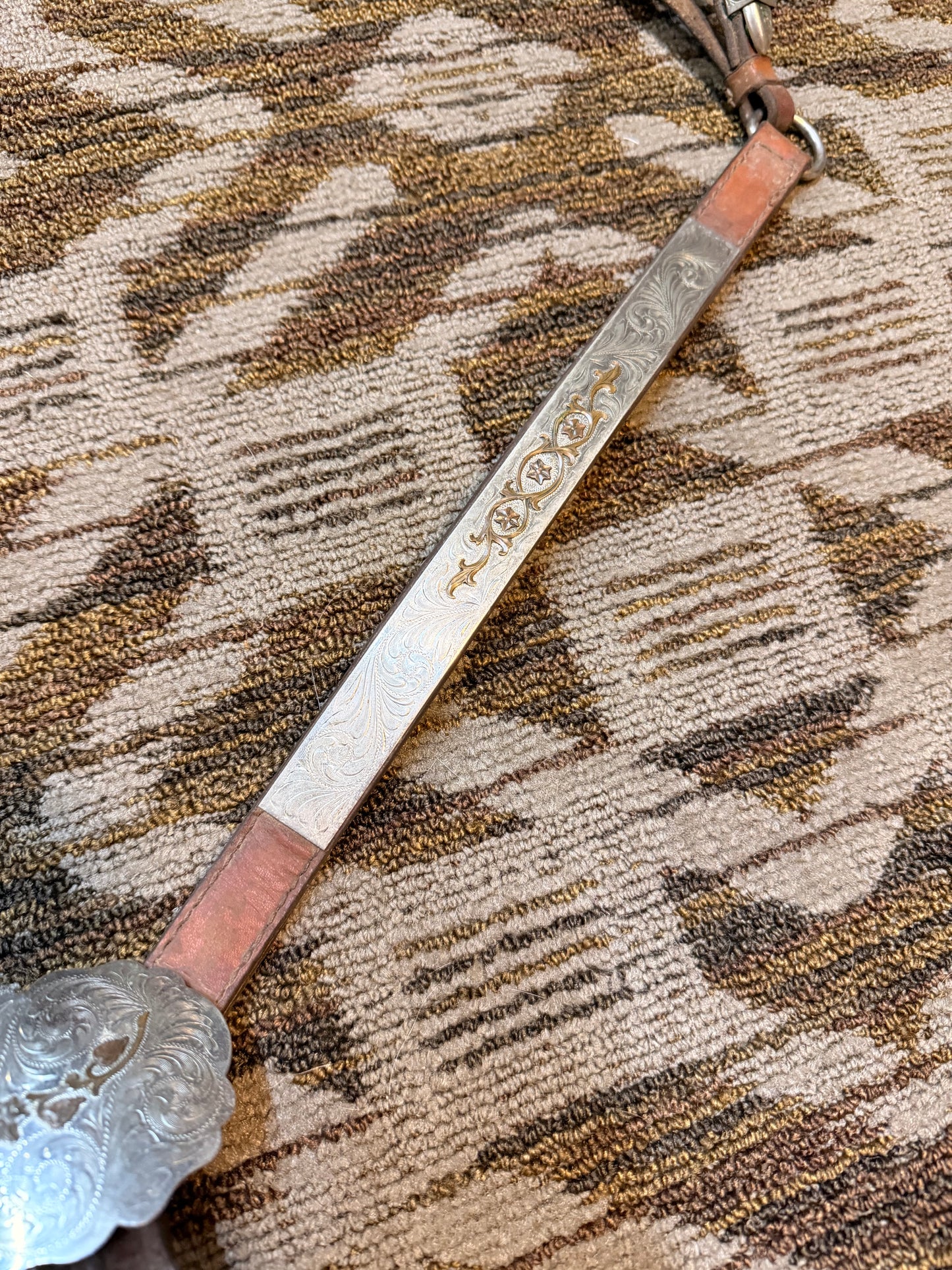 Circle Y Silver Breastcollar