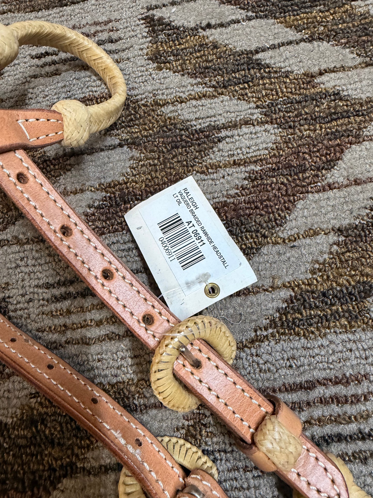 New Raleigh Rawhide One Ear Headstall