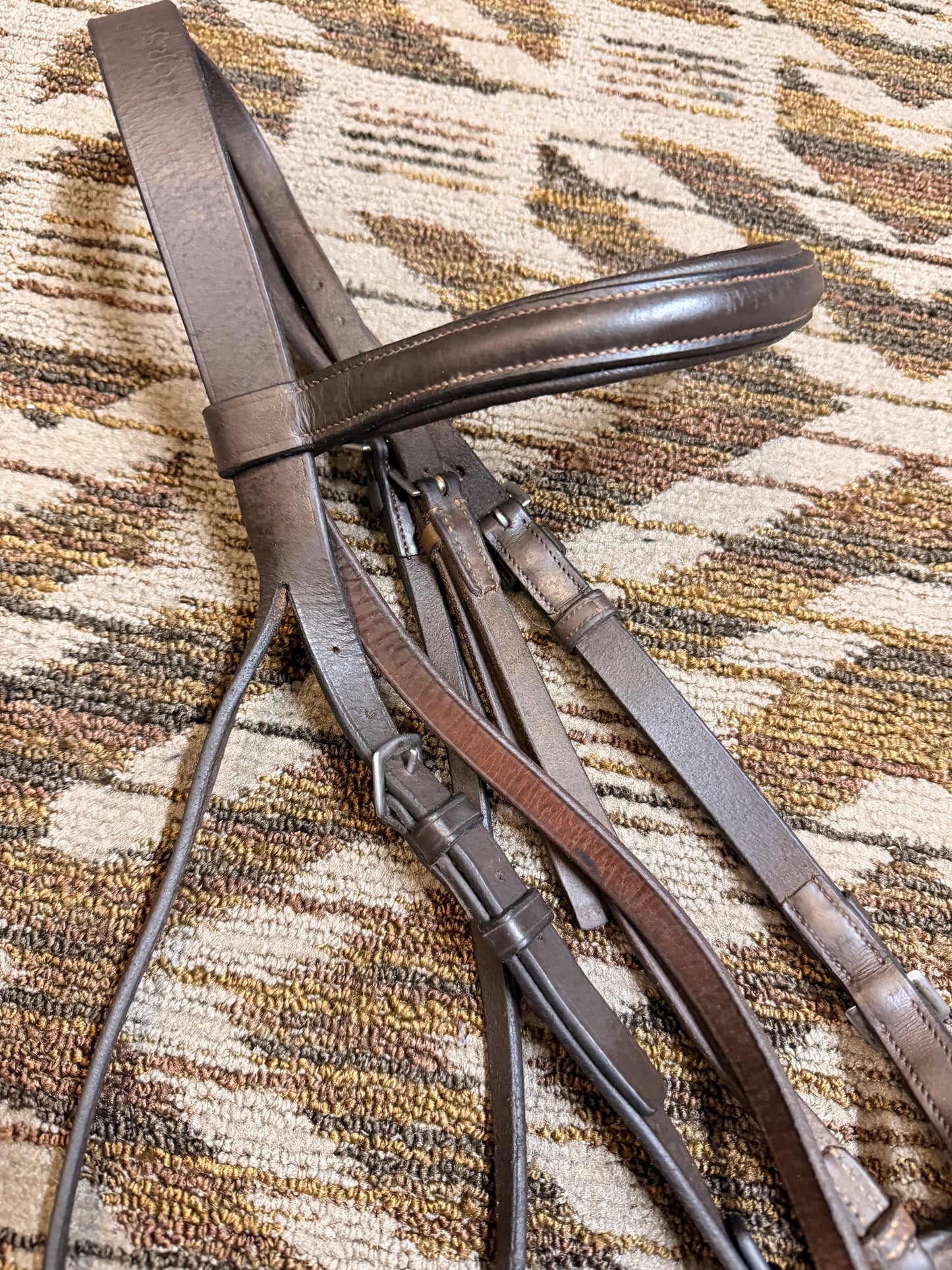 Brown Padded Bridle