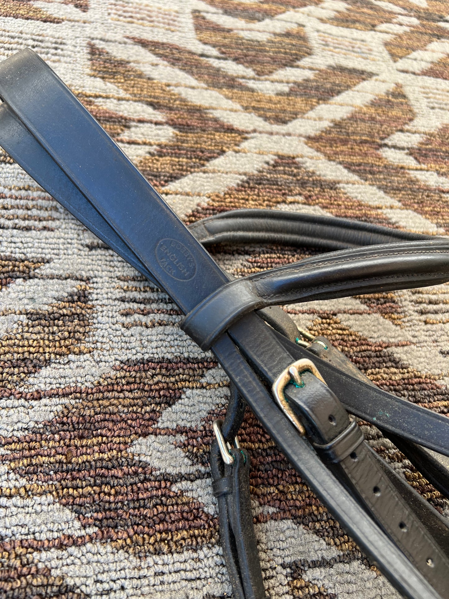 Bobby’s English Tack Black Dressage Bridle
