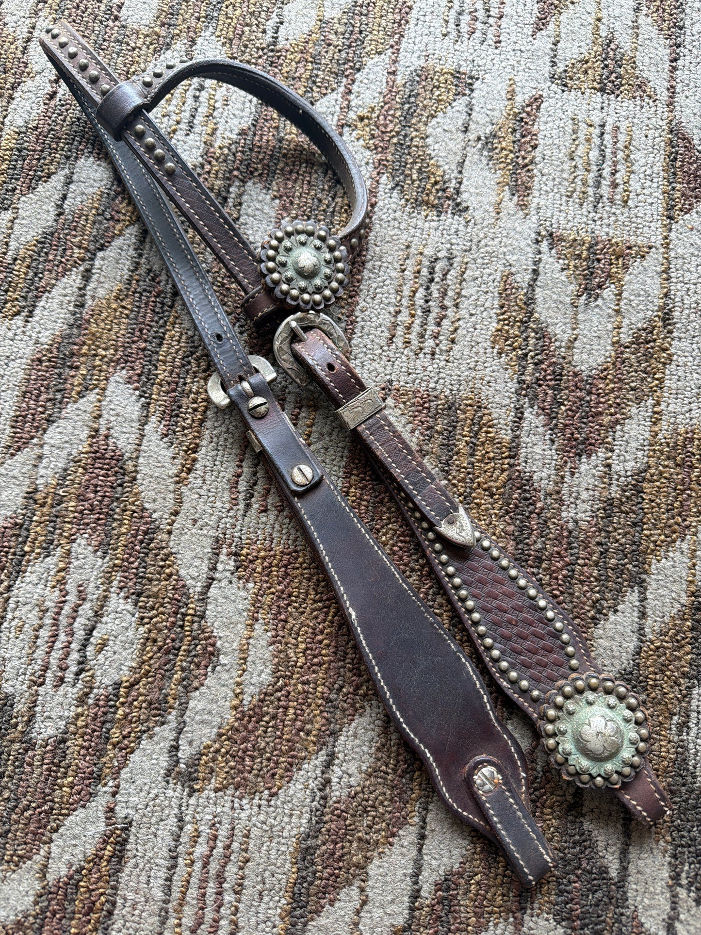 Studded One Ear Headstall