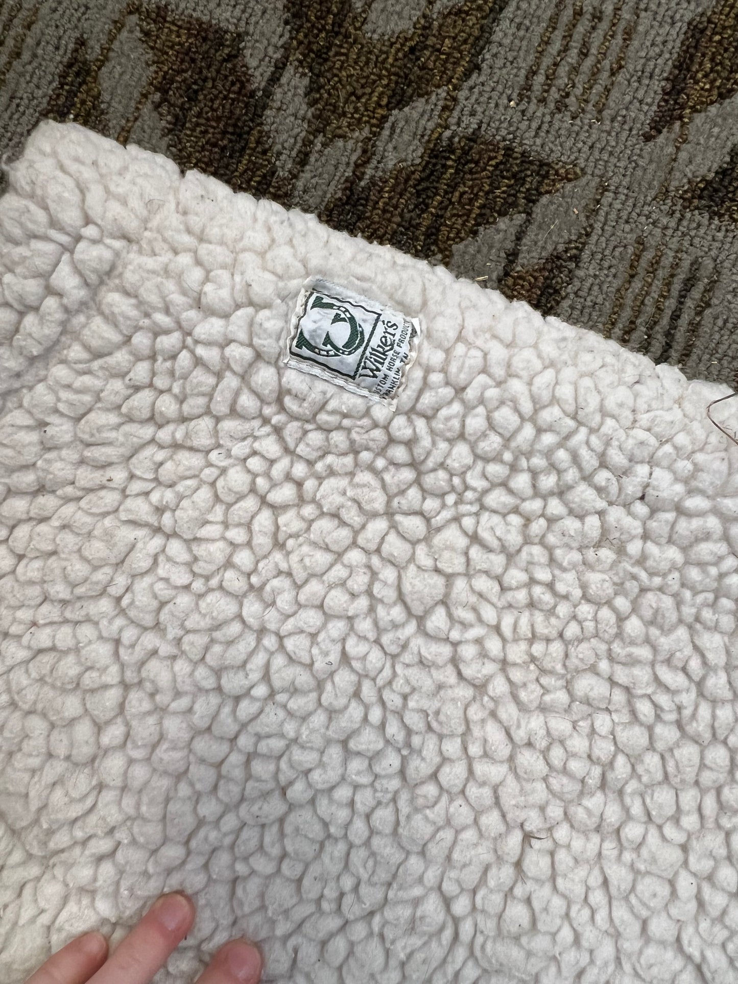 Wilkers Fleece Half Pad