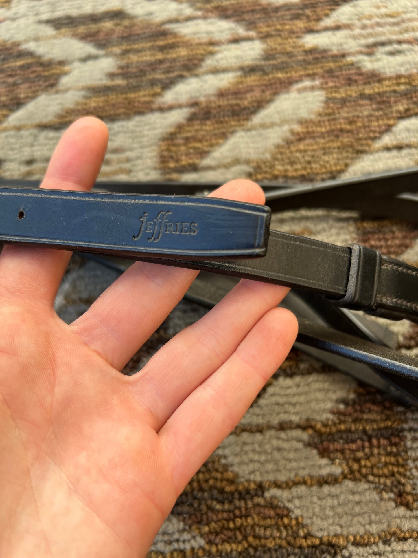 Jeffries Padded Dressage Bridlw