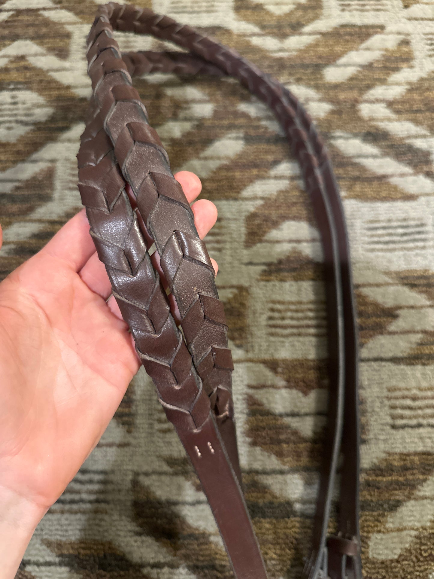 Brown Laced Reins
