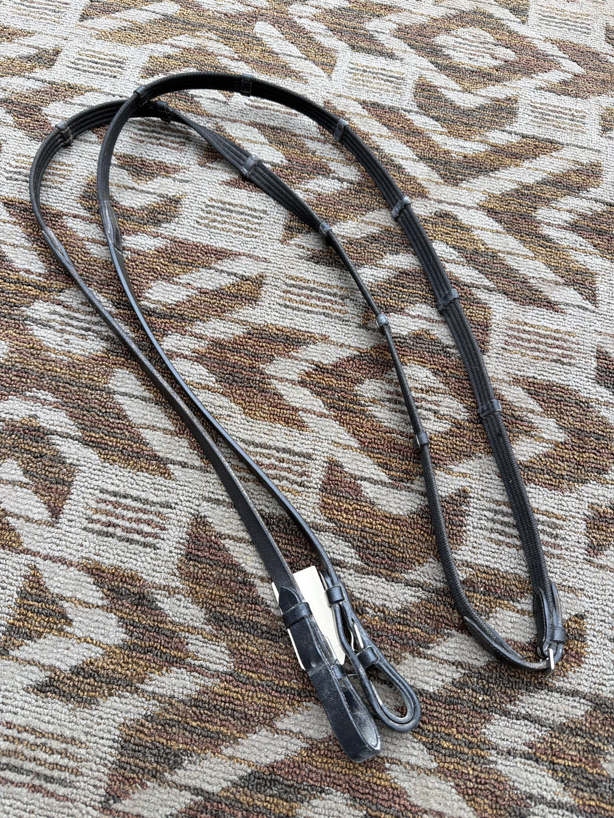 Black Webbed Reins
