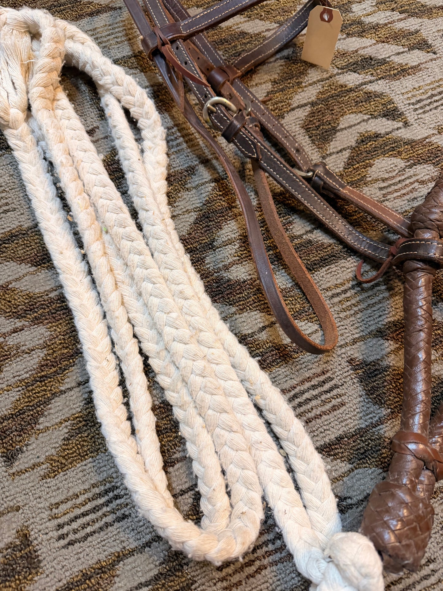 Bosal Set w/ Cotton Reins