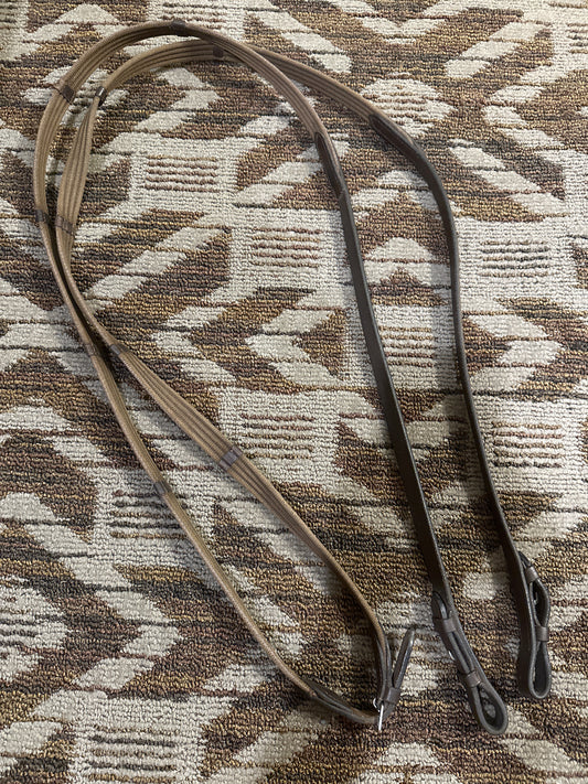 Brown Webbed Reins