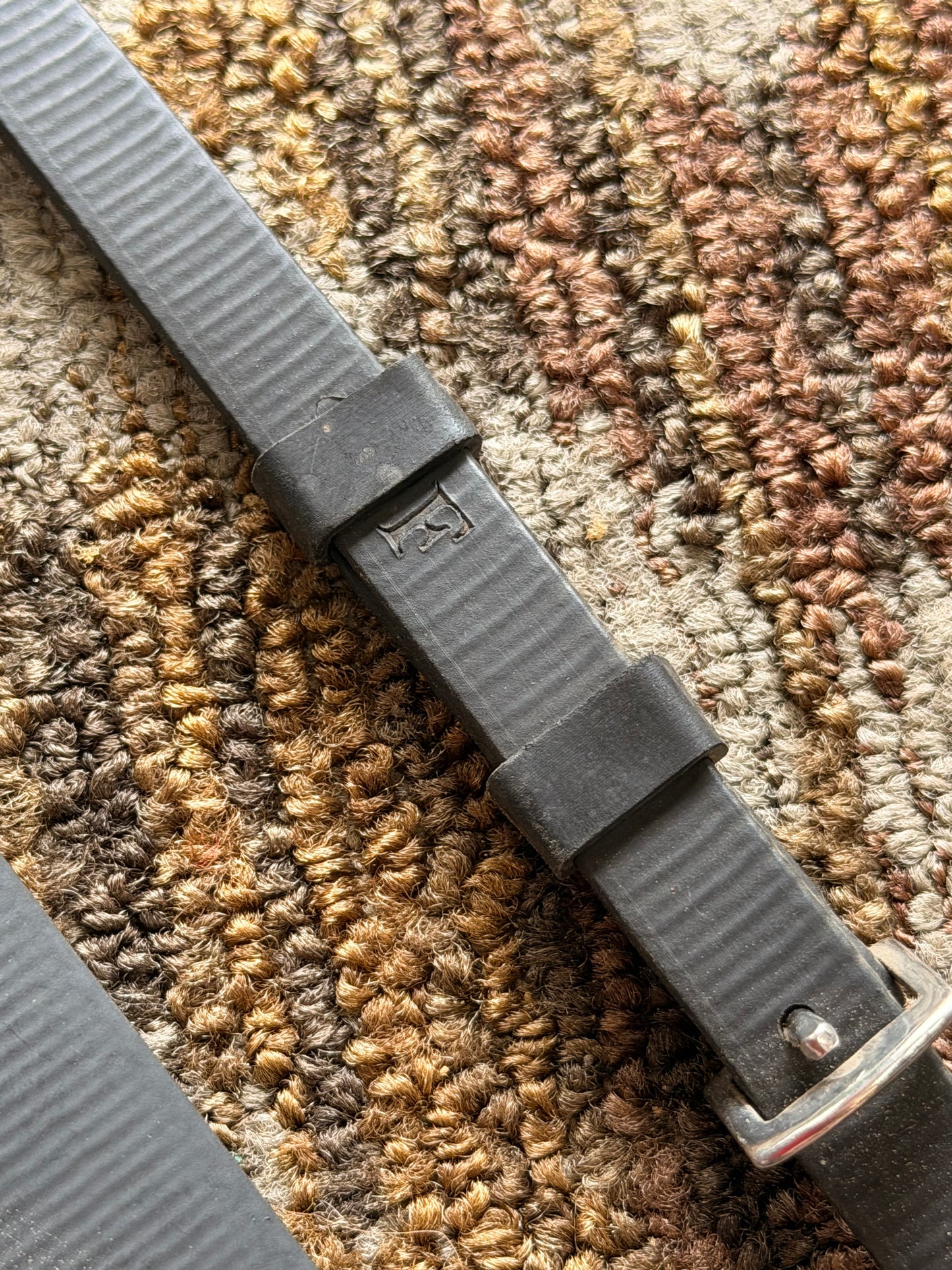 Black Biothane Running Martingale