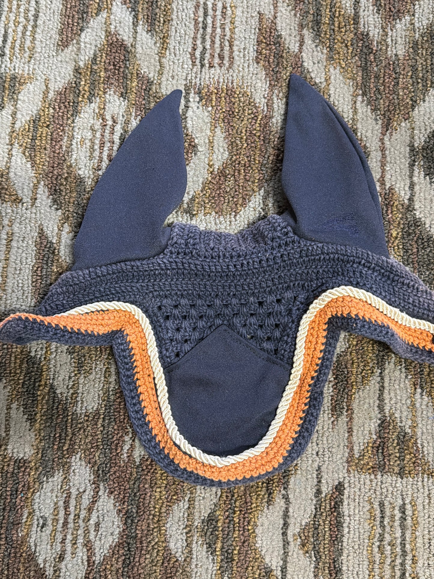 Navy Blue Bonnet