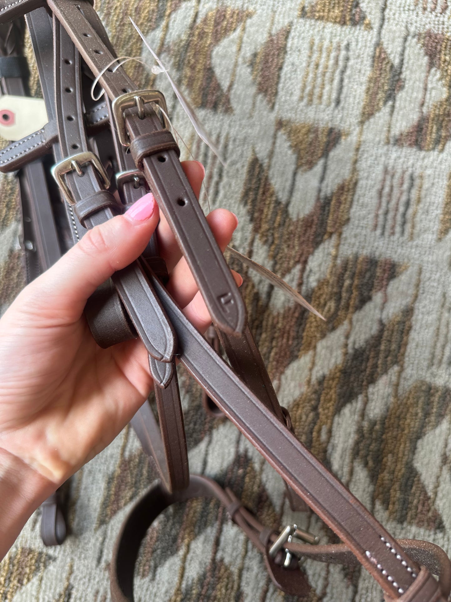 New VNK Bridle w/ Matching Reins