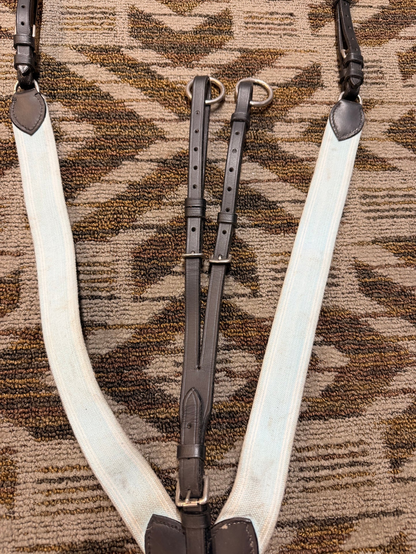 Miller Blue Elastic Breastplate