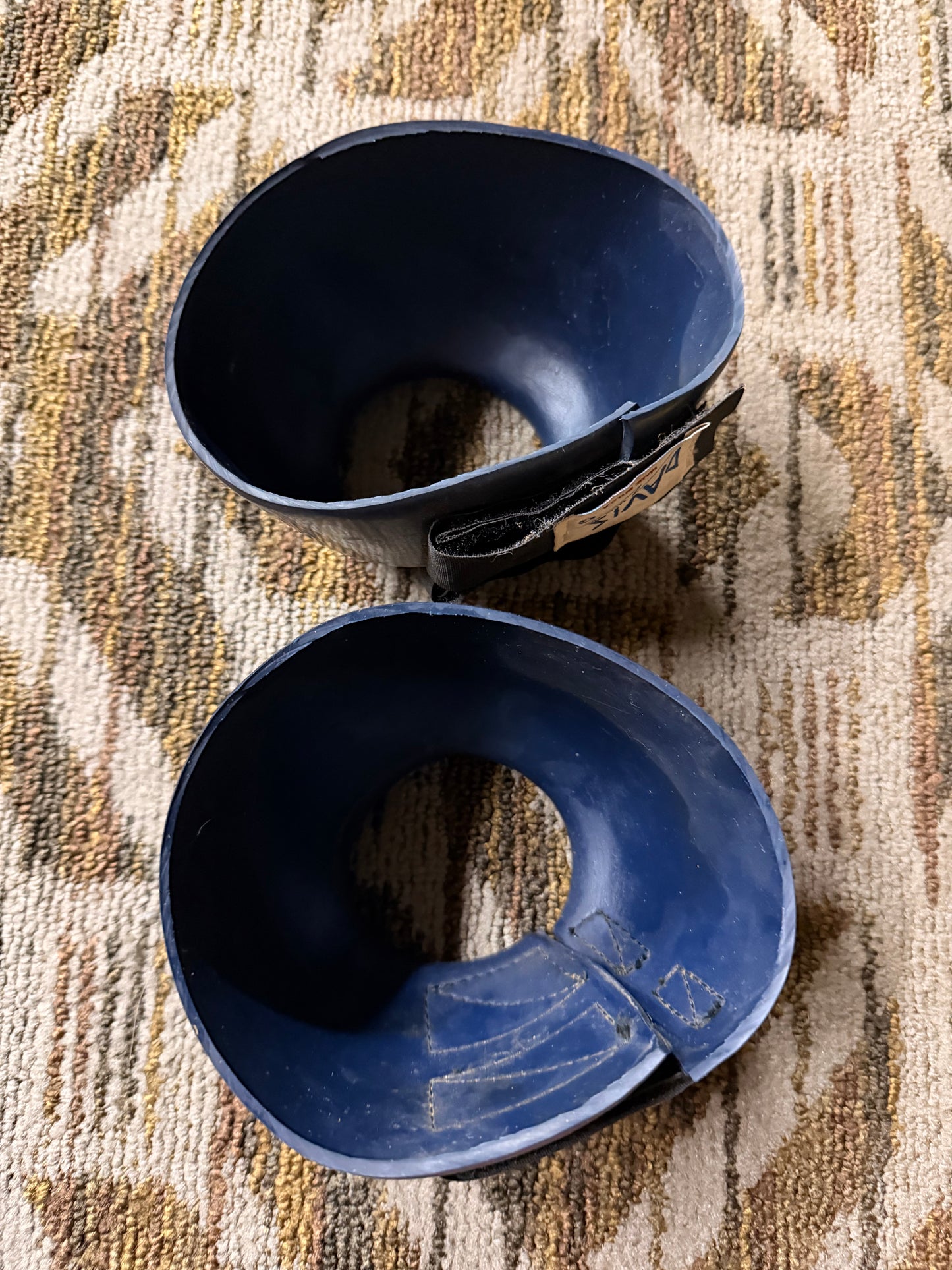 Navy Davis Bell Boots - M