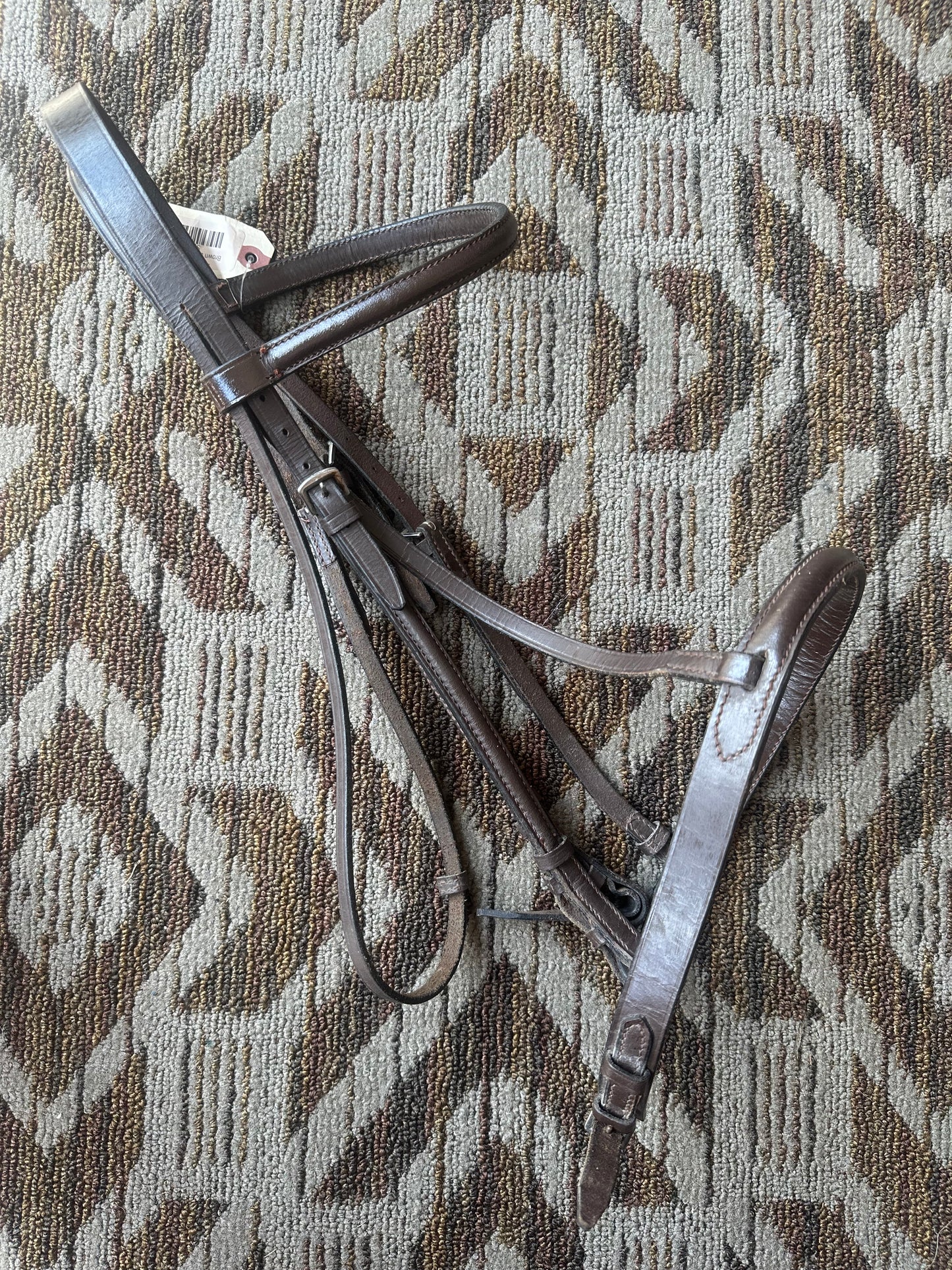 Brown Raised Bridle