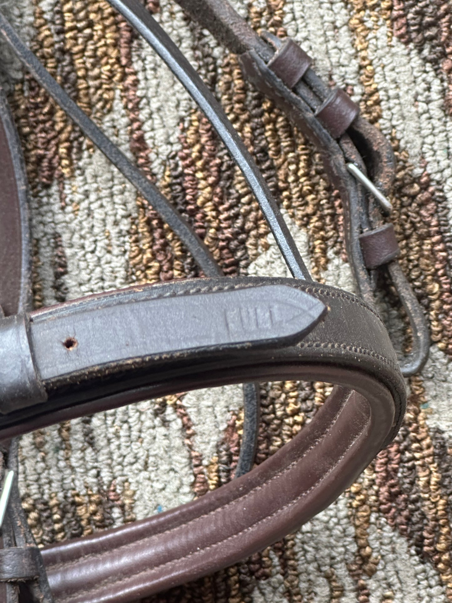 Brown Bridle w/ Padded Noseband