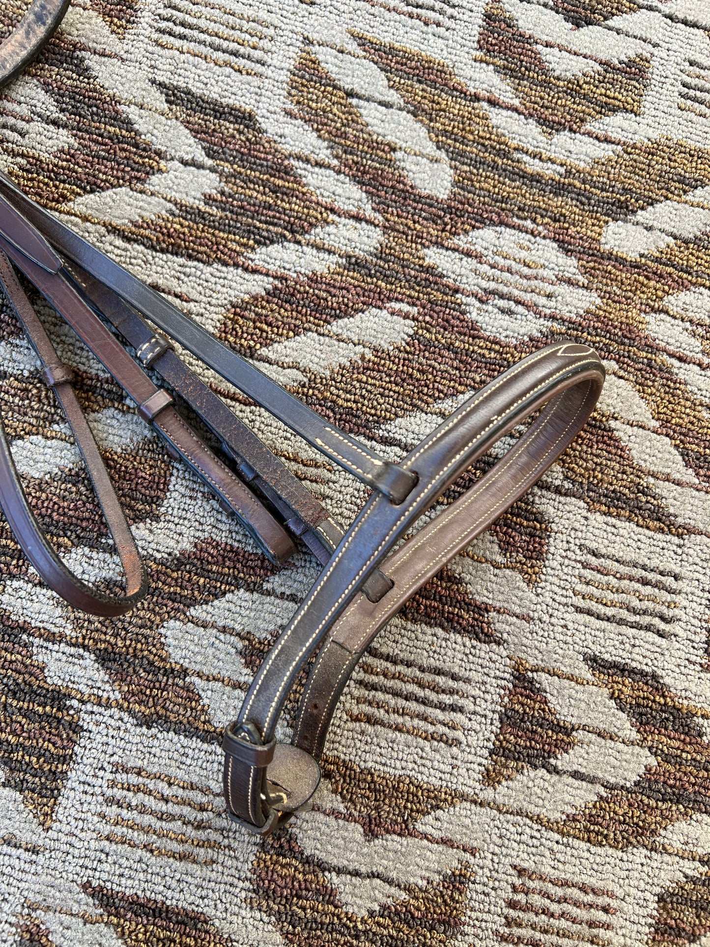 Brown Fancy Stitched Bridle