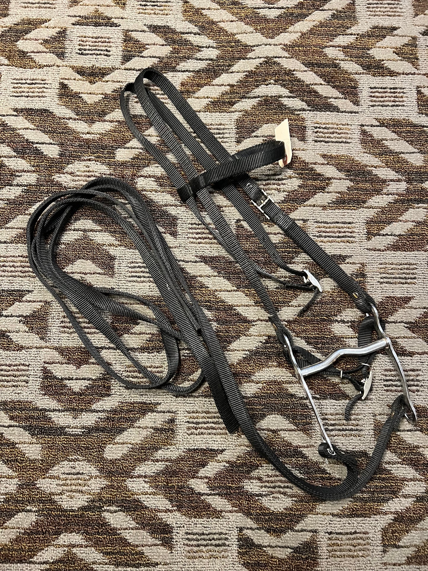 Black Nylon Full Bridle Set