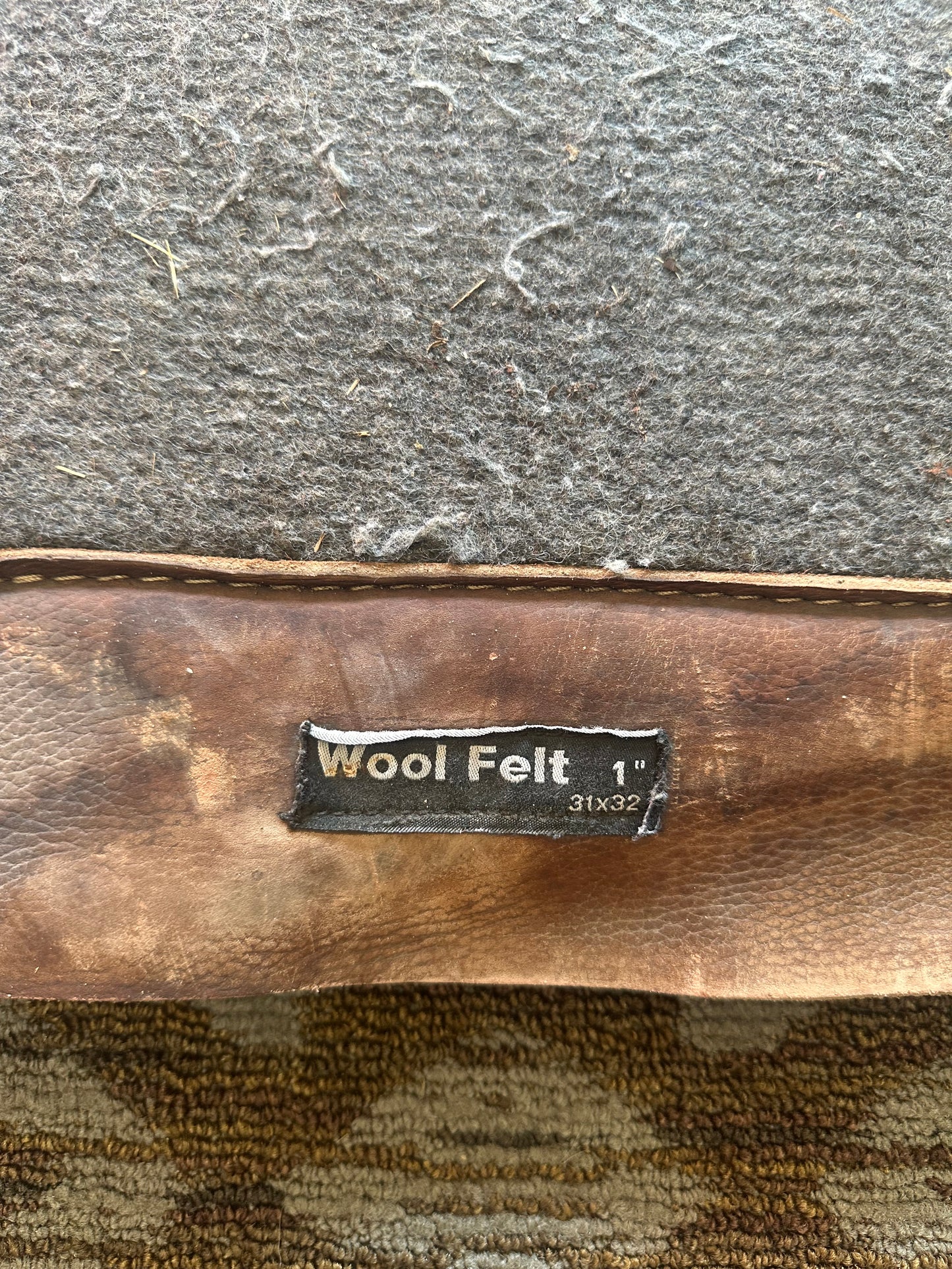 Classic Equine Wool Felt Pad