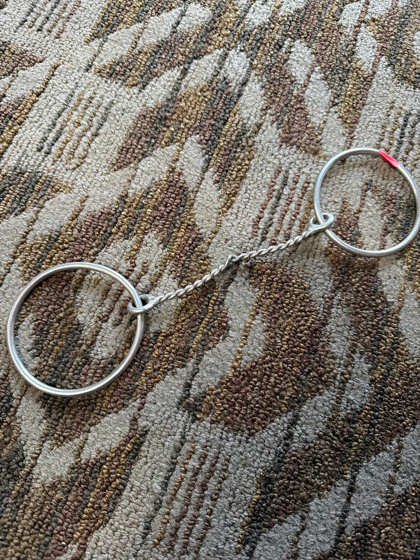 Thin Twisted Loose Ring - 5.25”