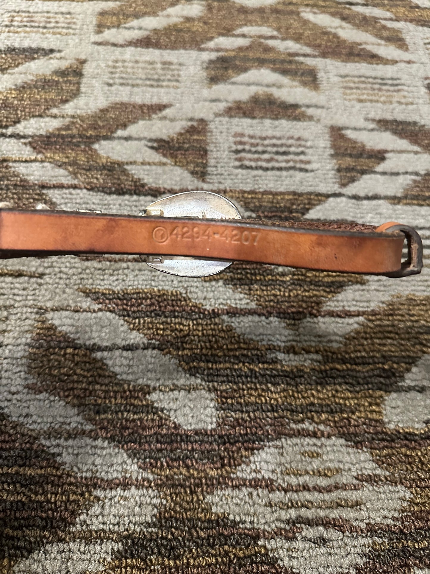 Circle Y Silver Breastcollar
