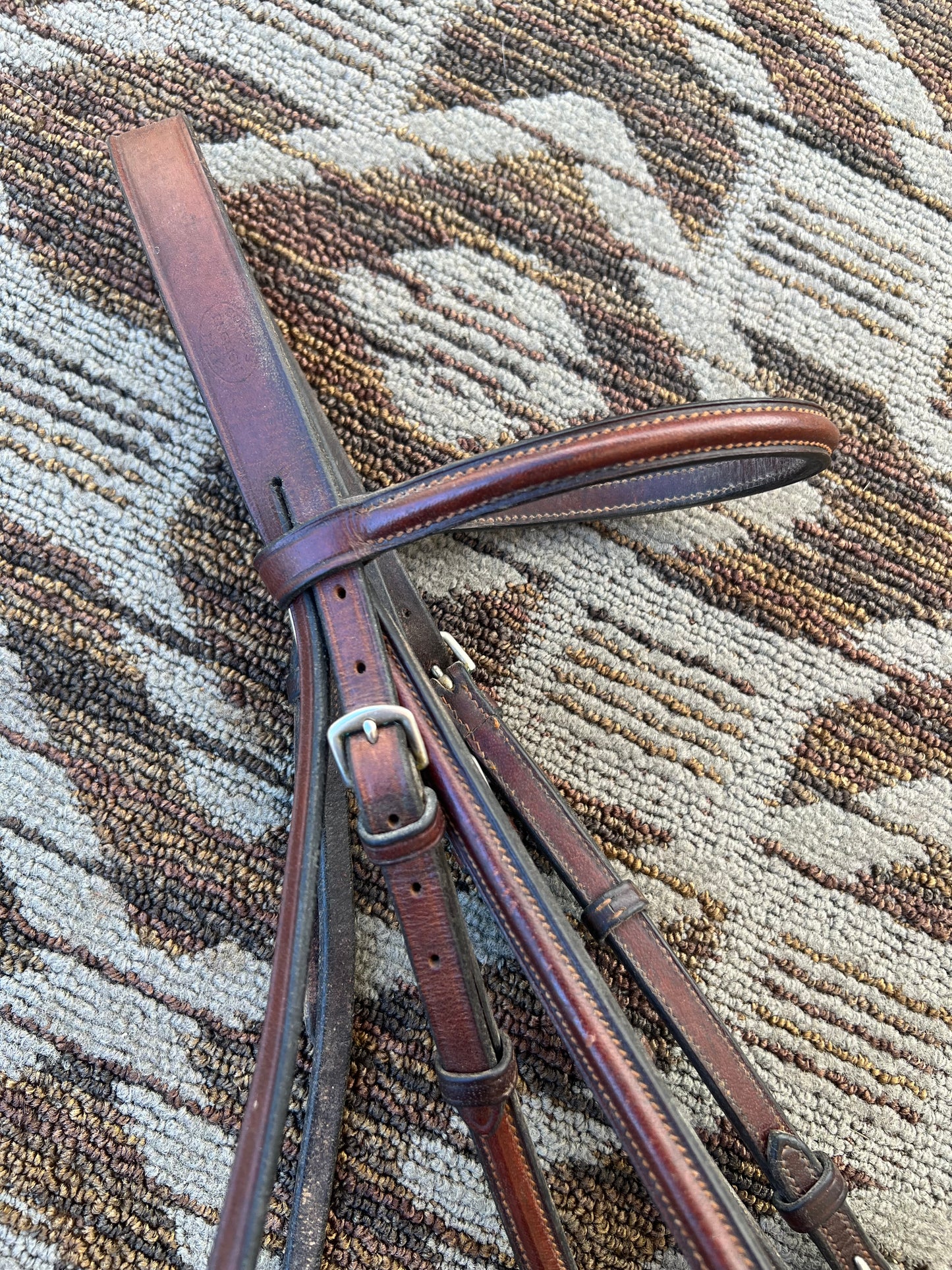 Bobby’s English Tack Rolled Bridle