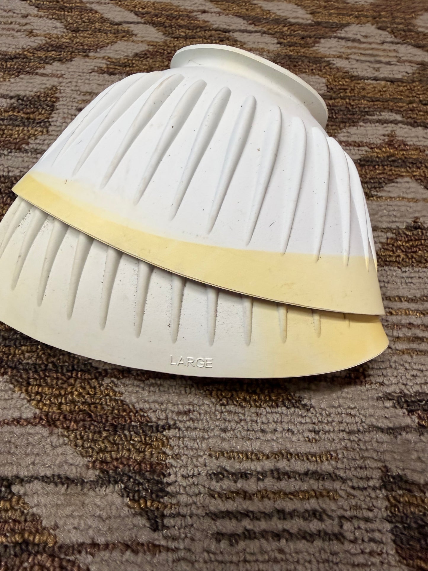 White Pull On Rubber Bell Boots