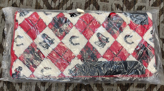 Horse Print Fleece Saddle Pad