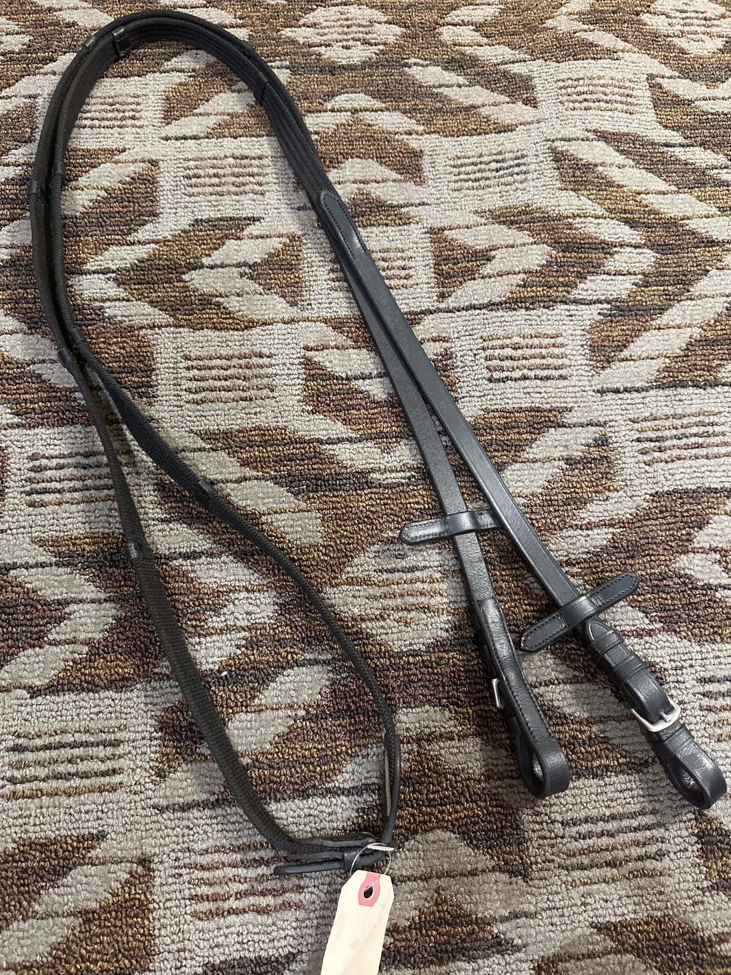 Black Webbed Reins