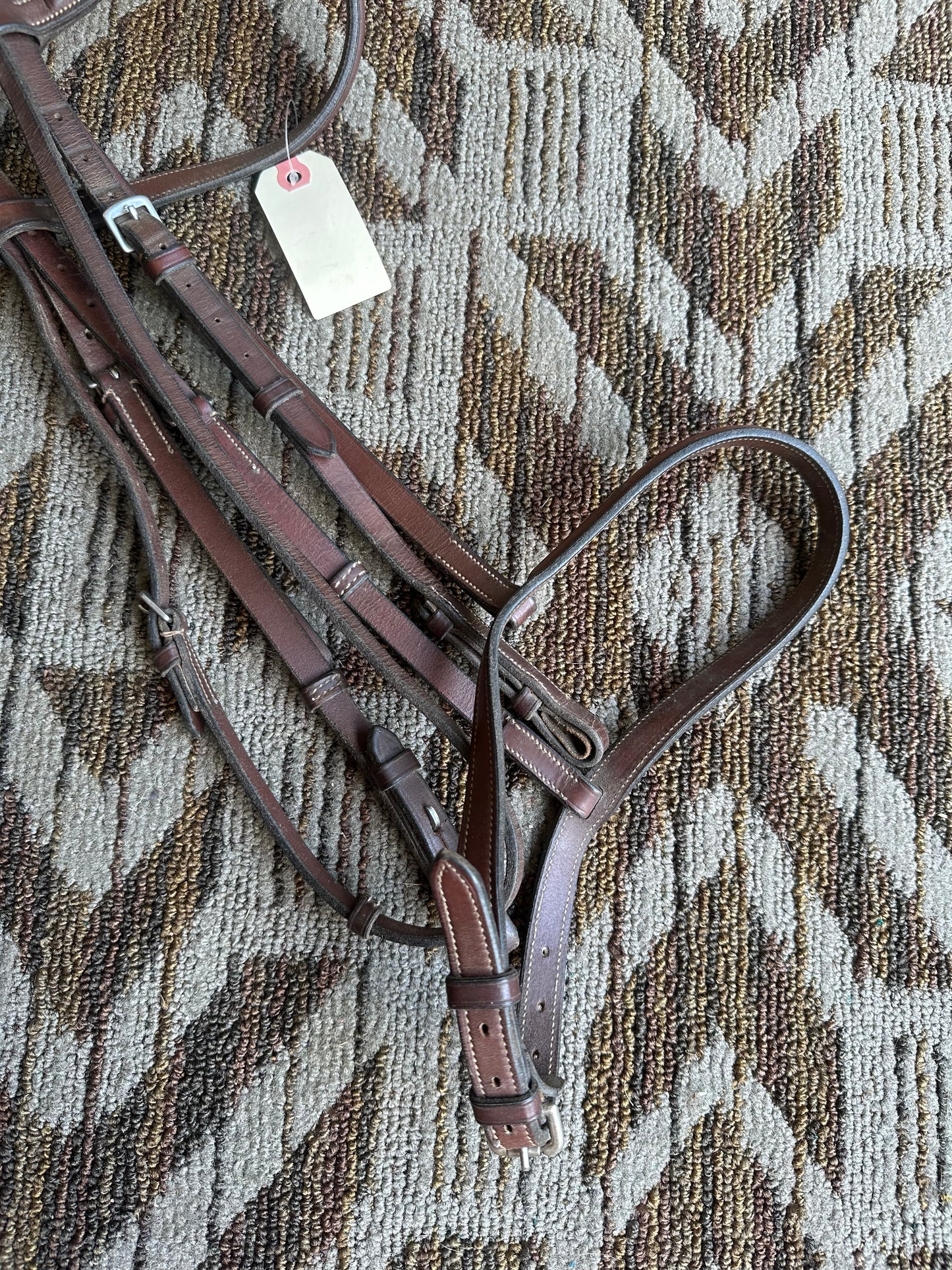 Brown Raised Bridle